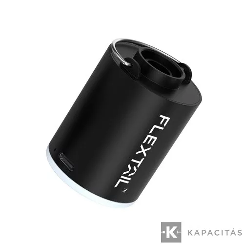 Flextail - Tiny Pump X Kompakt 3 az 1-ben Tölthető Kempingpumpa Fekete