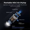 Flextail - Tiny Pump X Kompakt 3 az 1-ben Tölthető Kempingpumpa Fehér