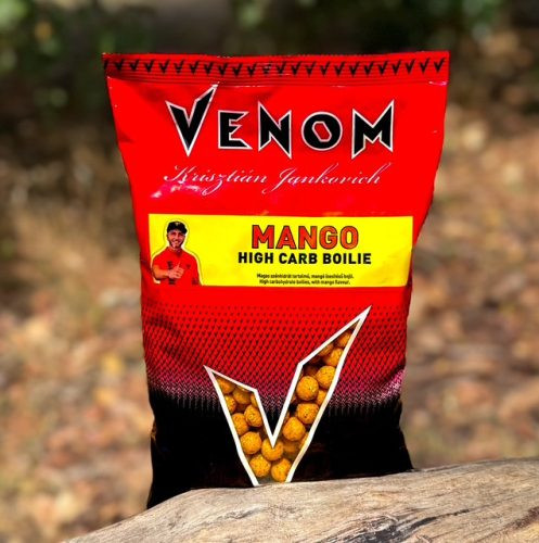 Feedermania - Venom High Carb Boilie 13mm Mango