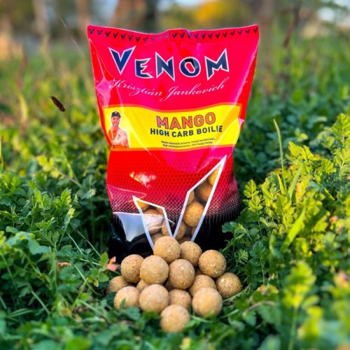 Feedermania - Venom High Carb Boilie 24mm Mangó