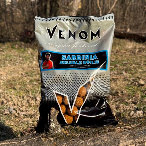 Feedermania - Venom Soluble Boilie 20mm Sardinia 900g