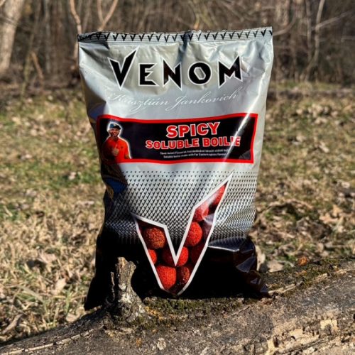 Feedermania - Venom Soluble Boilie 24mm Spicy 900g
